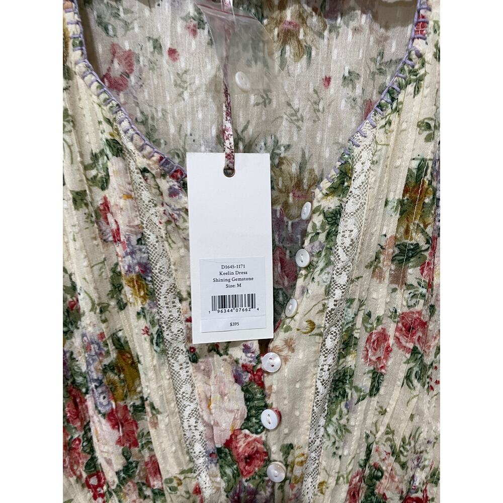 LoveShackFancy Keelin Mini Dress Size Medium - Picture 5 of 8